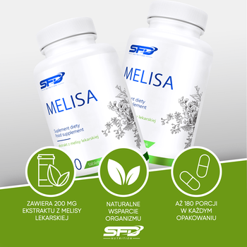 SFD Melisa, tabletki, 180 szt.