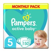Pampers Active Baby 5, (11-16 kg), 150 szt.