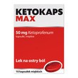 Ketokaps Max, 50 mg, kapsułki miękkie, 10 szt.