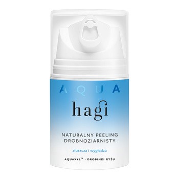 Hagi Aqua Zone, naturalny peeling drobnoziarnisty, 50 ml