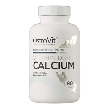 OstroVit Vitamin D3 + K2 Calcium, tabletki, 90 szt.