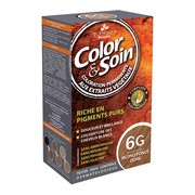 Color&Soin, farba do włosów, złocisty ciemny blond (6G), 135ml