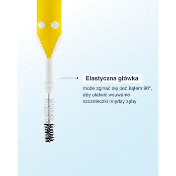Elgydium Clinic Triocompact 012, szczoteczki międzyzębowe, 1 szt.