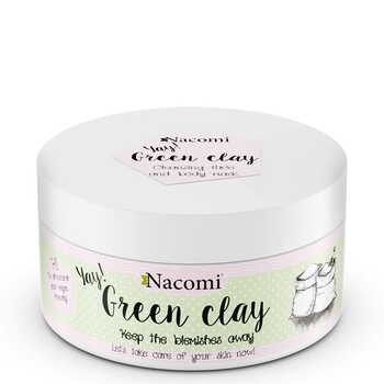 Nacomi, glinka zielona, maska oczyszczająca, 65 g