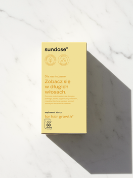 Sundose For Hair Growth, kapsułki, 60 szt.