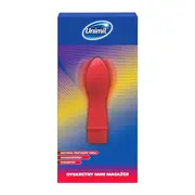 Unimil Discreet Vibrating Bullet, dyskretny masażer, 1 szt.