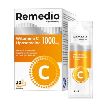 Remedio Witamina C liposomalna, płyn, 30 saszetek