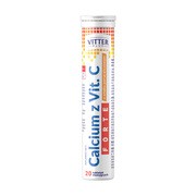 Vitter Blue Calcium Forte z witaminą C Forte, tabletki musujące, 20 szt.