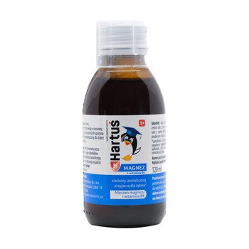 Hartuś magnez + witamina B6, syrop, 120 ml