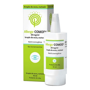Allergo-Comod, 20 mg/ml, krople do oczu, 10 ml