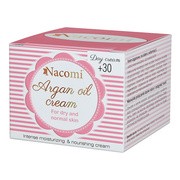 Nacomi, krem arganowy na dzień, 30+, z witaminą E, 50 ml