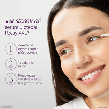 Zestaw Biotebal rzęsy XXL x 2