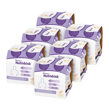 Zestaw 6x Nutridrink, smak waniliowy, płyn, 4 x 125 ml
