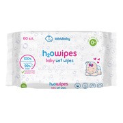 Lab4Baby, H2O Wipes, chusteczki nawilżane dla dzieci, 60 szt.