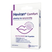 Heviran Comfort, plasty na opryszczkę, 15 szt.