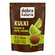 Dobra Kaloria, Kulki kakao & nuta limonki bez cukru, 65 g