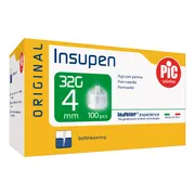 PiC Insupen, igły do penów insulinowych, 32G x 4 mm, 100 szt.