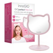 Innogio, Lusterko kosmetyczne różowy kotek GIOperfect GIO-758CAT, 1 szt.
