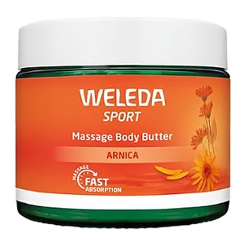 Weleda Sport, masło do masażu z arniką, 150 ml