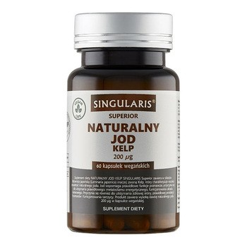 Singularis Naturalny Jod Kelp 200 μg Superior, kapsułki, 60 szt.