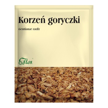 Korzeń goryczki, zioło pojedyncze, 50 g (Flos)