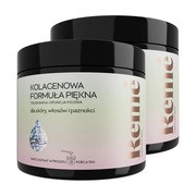 Zestaw 2 x Reme Kolagenowa Formuła Piękna, proszek, smak truskawka - opuncja figowa, 150 g
