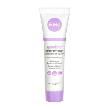 Indeed Labs Nanoblur, korygujący krem rozświetlający skórę, fioletowy, 30 ml