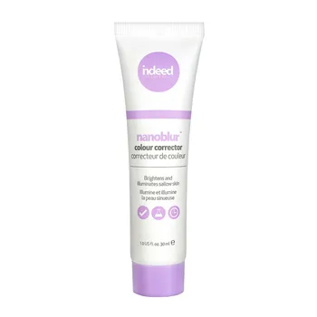 Indeed Labs Nanoblur, korygujący krem rozświetlający skórę, fioletowy, 30 ml