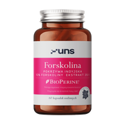 Uns Forskolina + Bioperine, kapsułki, 60 szt.