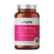 Uns Forskolina + Bioperine, kapsułki, 60 szt.