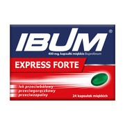 Ibum Express Forte, 400 mg, kapsułki miękkie, 24 szt.