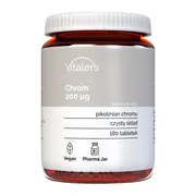 Vitaler's Chrom 200 µg, tabletki, 180 szt.