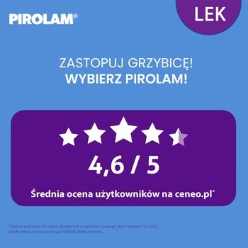 Pirolam, 1%, (10 mg/g), żel, 20 g