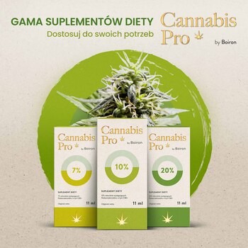 Cannabis Pro By Boiron  7%, olej, 11 ml