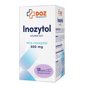DOZ Product Inozytol, kapsułki, 120 szt.