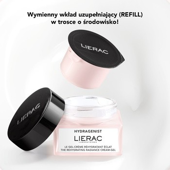 Lierac Hydragenist, nawilżający krem-żel rozświetlający, 50 ml