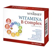 VitaDiet Witamina B Complex, tabletki, 60 szt.