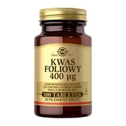 Solgar Kwas foliowy, tabletki, 100 szt.
