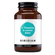 Viridian, L-Theanine & Lemon Balm, kapsułki, 30 szt.