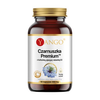 Yango Czarnuszka Premium, kapsułki miękkie, 60 szt.