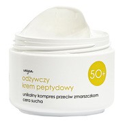 Ziaja 50+, krem odżywczy, peptydowy, 50 ml