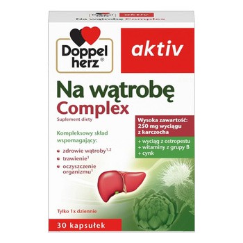 Doppelherz aktiv Na wątrobę Complex, kapsułki, 30 szt.