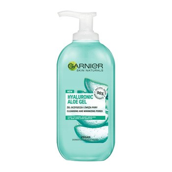 Garnier Hyaluronic Aloe, oczyszczający żel do mycia twarzy, 200 ml