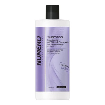 Numero Hair Professional, szampon wygładzający z olejem awokado, 1000 ml