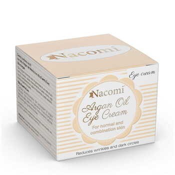 Nacomi, krem arganowy pod oczy, 15 ml