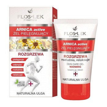 Flos-Lek Pharma Arnica Active, żel rozgrzewający, 50 ml