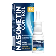 Nasometin Control, 50 mcg/dawkę, aerozol do nosa na alergię, 60 dawek