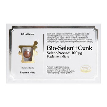 Bio-Selen + Cynk, tabletki, 60 szt.