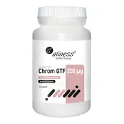 Aliness Chrom GTF 200 µg Active Cr-Complex, tabletki, 100 szt.