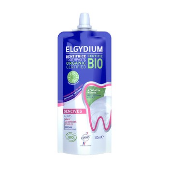 Elgydium BIO Gums, organiczna pasta do zębów na podrażnione dziąsła, 100 ml